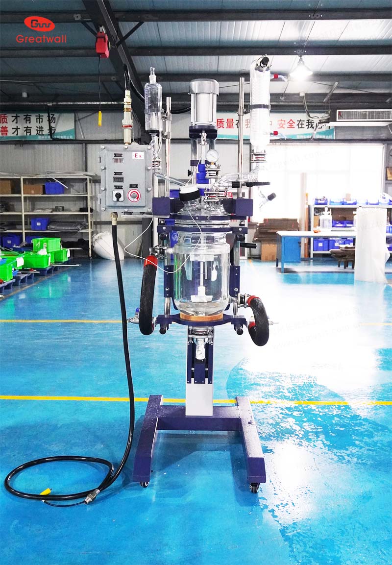 防爆玻璃反應(yīng)釜GRL-10Ex