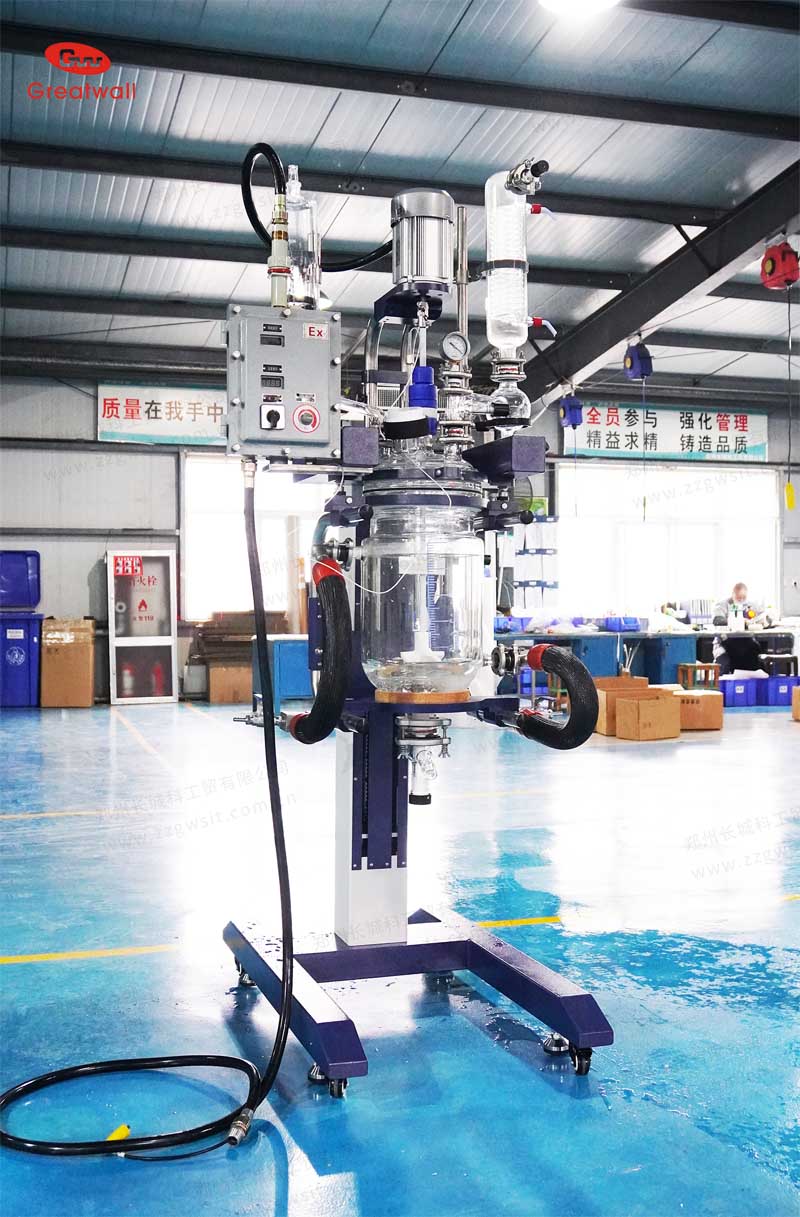 防爆玻璃反應(yīng)釜GRL-10Ex