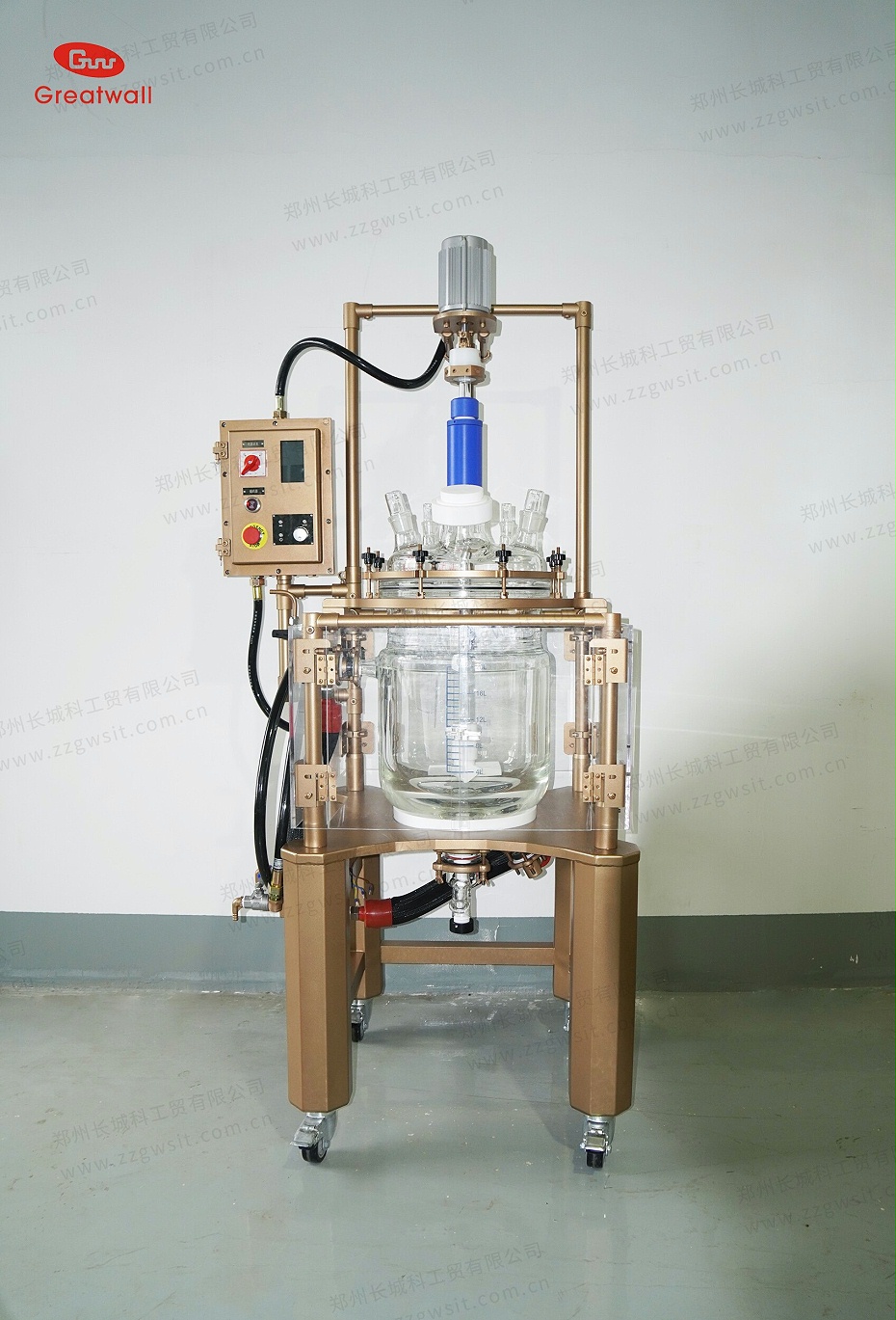 噴涂金色特氟龍反應(yīng)釜